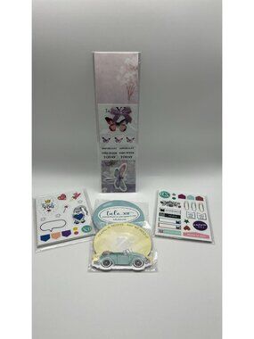 Tula XII Planner Sticker Bundle - Butterfly Gnome & Travel Themes Decorative & F